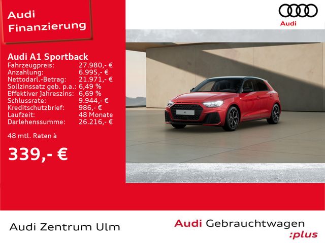 Audi A1 Sportback S line 35 TFSI S tronic NAV VIRTUAL