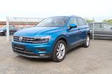Volkswagen Tiguan Highline BMT/Start-Stopp - Volkswagen Tiguan mit Diesel-Antrieb: Blau, Zentralverriegelung