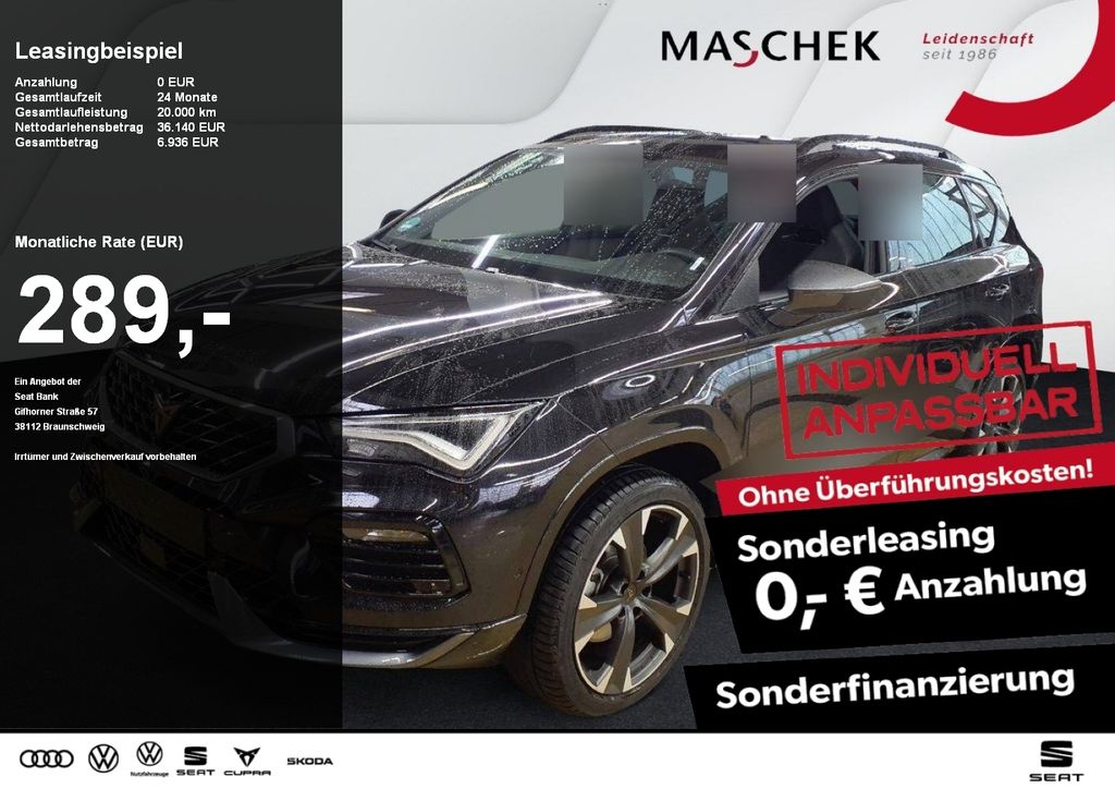 Ateca 2.0 TSI AHK LED ACC RearView Sitzh AHK ACC