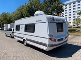 Dethleffs Nomad 490 EST incl. Zubehör für ca. 10.000 € - Dethleffs Wohnwagen