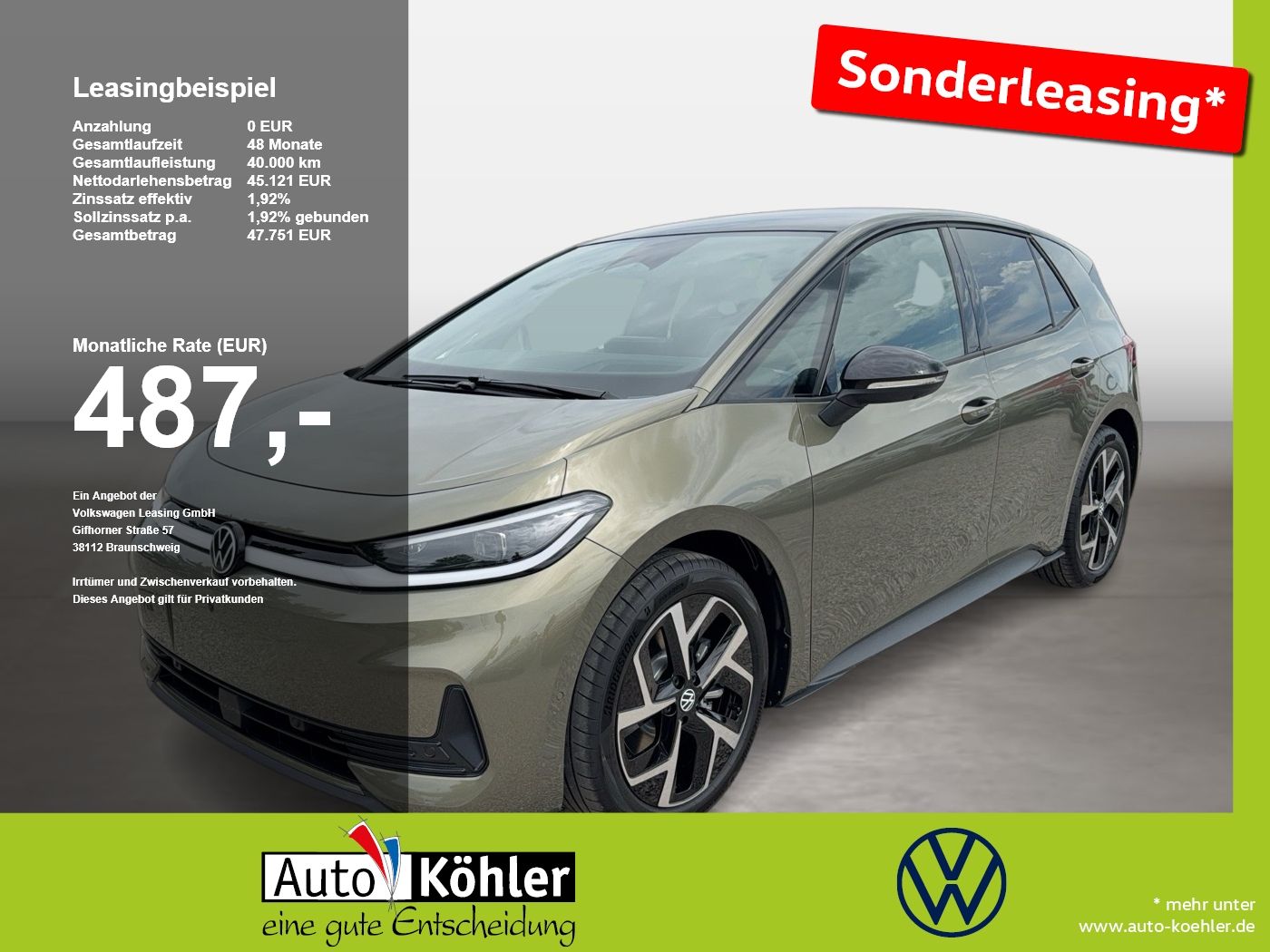 Volkswagen ID.3 Neo Style 58 kWh AHK/Pano/W-Pumpe/CarPlay