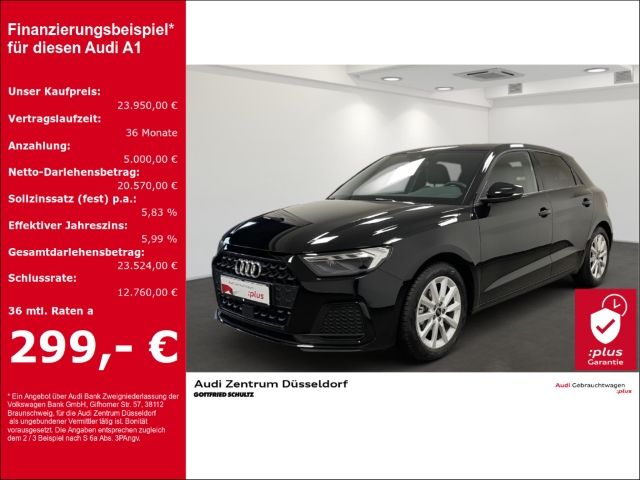 Audi A1 Sportback 25 TFSI advanced LED PDC VIRTUAL SH