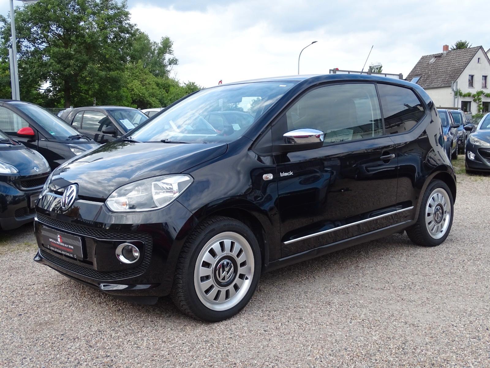 Volkswagen up! black up! *69Tkm*Navi*Sitzhzg*16" Alu*