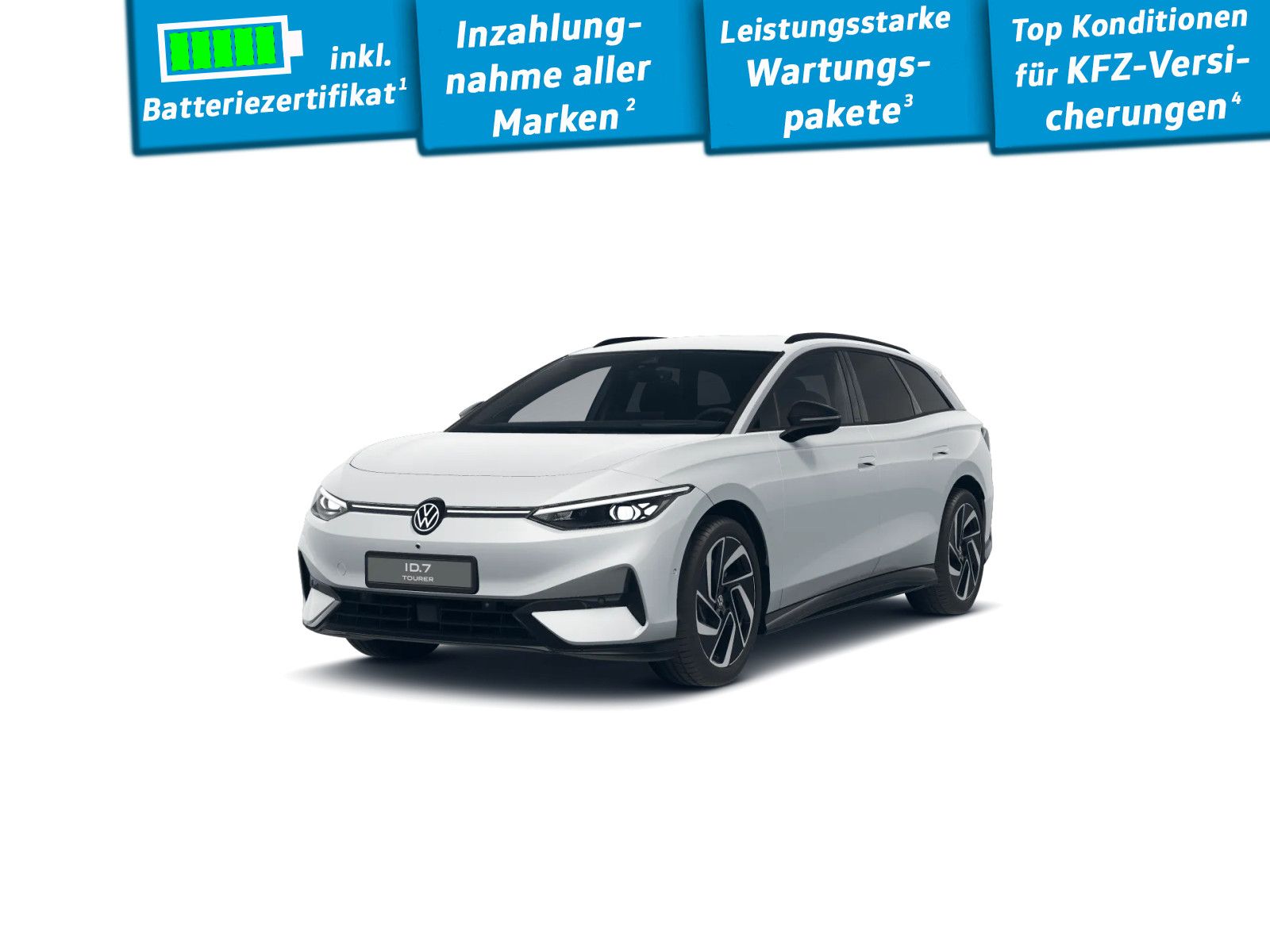 Volkswagen ID.7 Tourer Pro S AHK Navi Wärmepumpe AreaView imagem 2