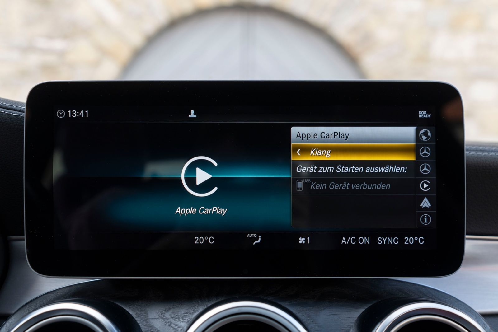 Fahrzeugabbildung Mercedes-Benz C 220d Coupe AMG BURMESTER 360° CARPLAY LED
