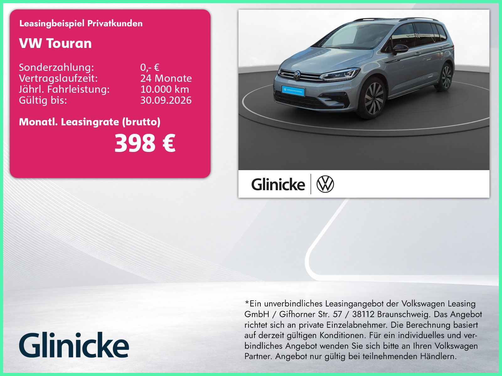 Volkswagen Touran 2.0 TDI Highline R-line AHk Pano DSG