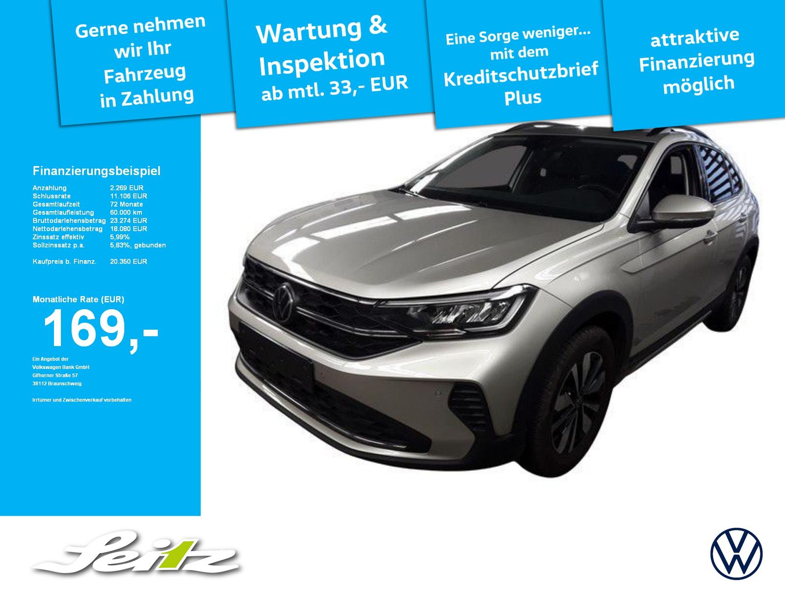 Volkswagen Taigo 1.0 TSI Move *LED*NAVI*PARKSENSOR*