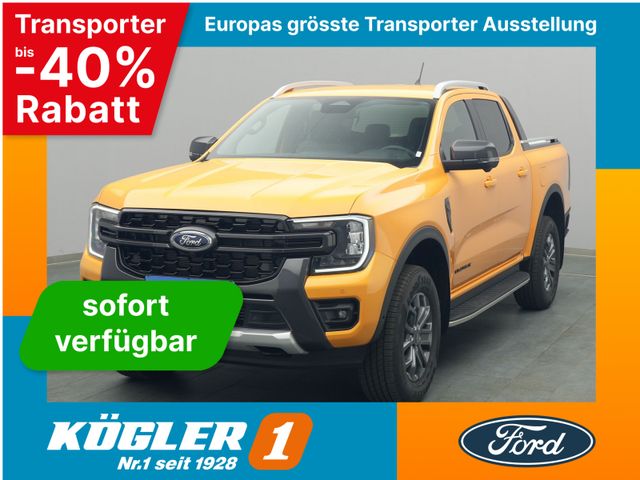 Ford Ranger DoKa Wildtrak 205PS Aut./e-Rollo -24%*