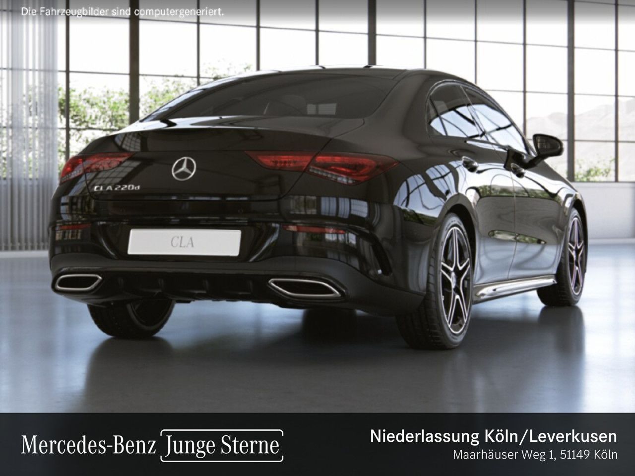 Mercedes-Benz CLA 220 d Cp AMG Night MBUX Advanced Kam LED Amb foto 4
