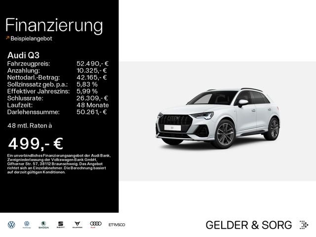 Audi Q3 S line 35 TDI AHK*RFK*LED*Navi*Sound*Virtual