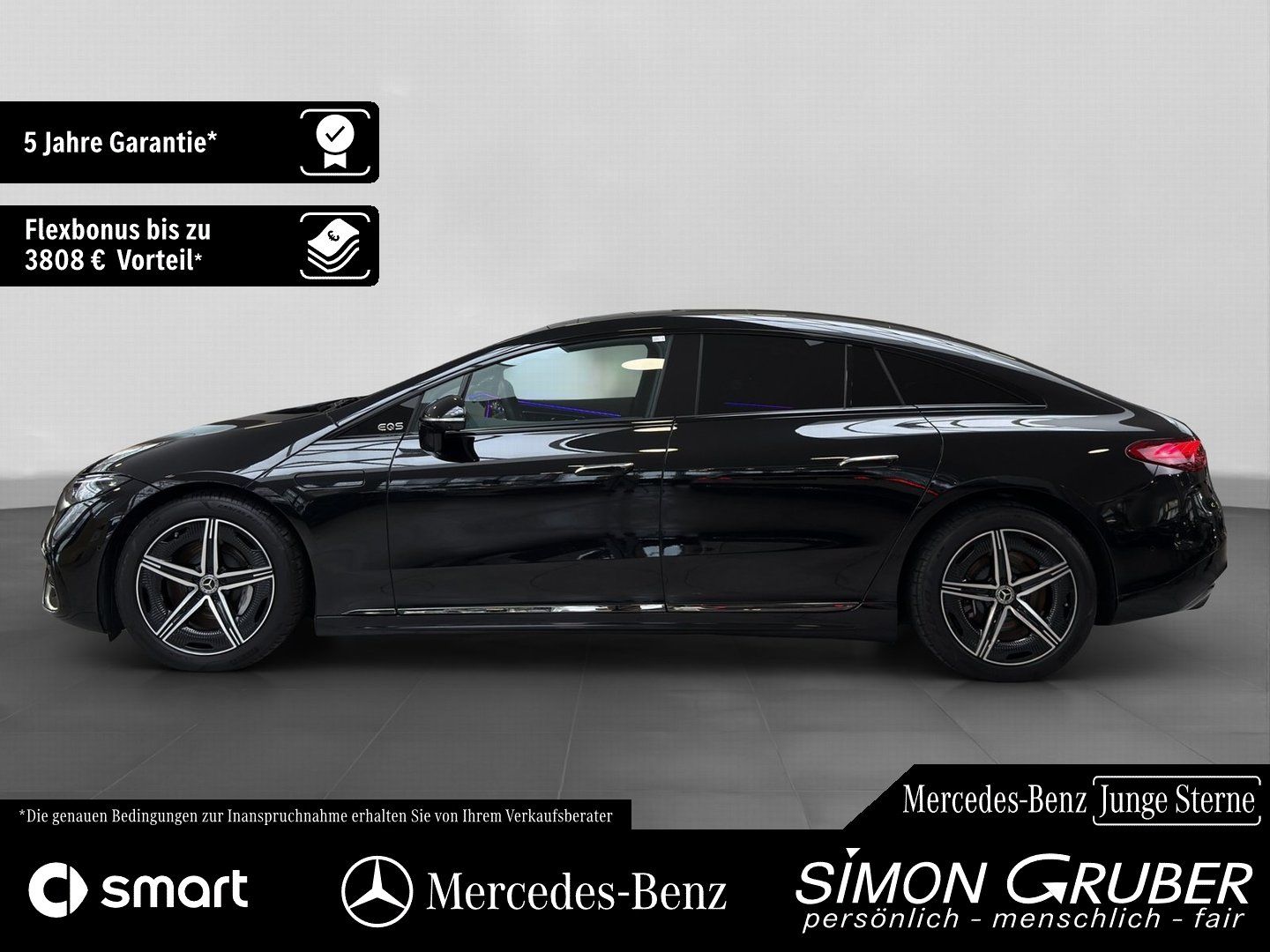 Fahrzeugabbildung Mercedes-Benz EQS 450 4M AMG Night Premium+ Mod 2025 118Kwh