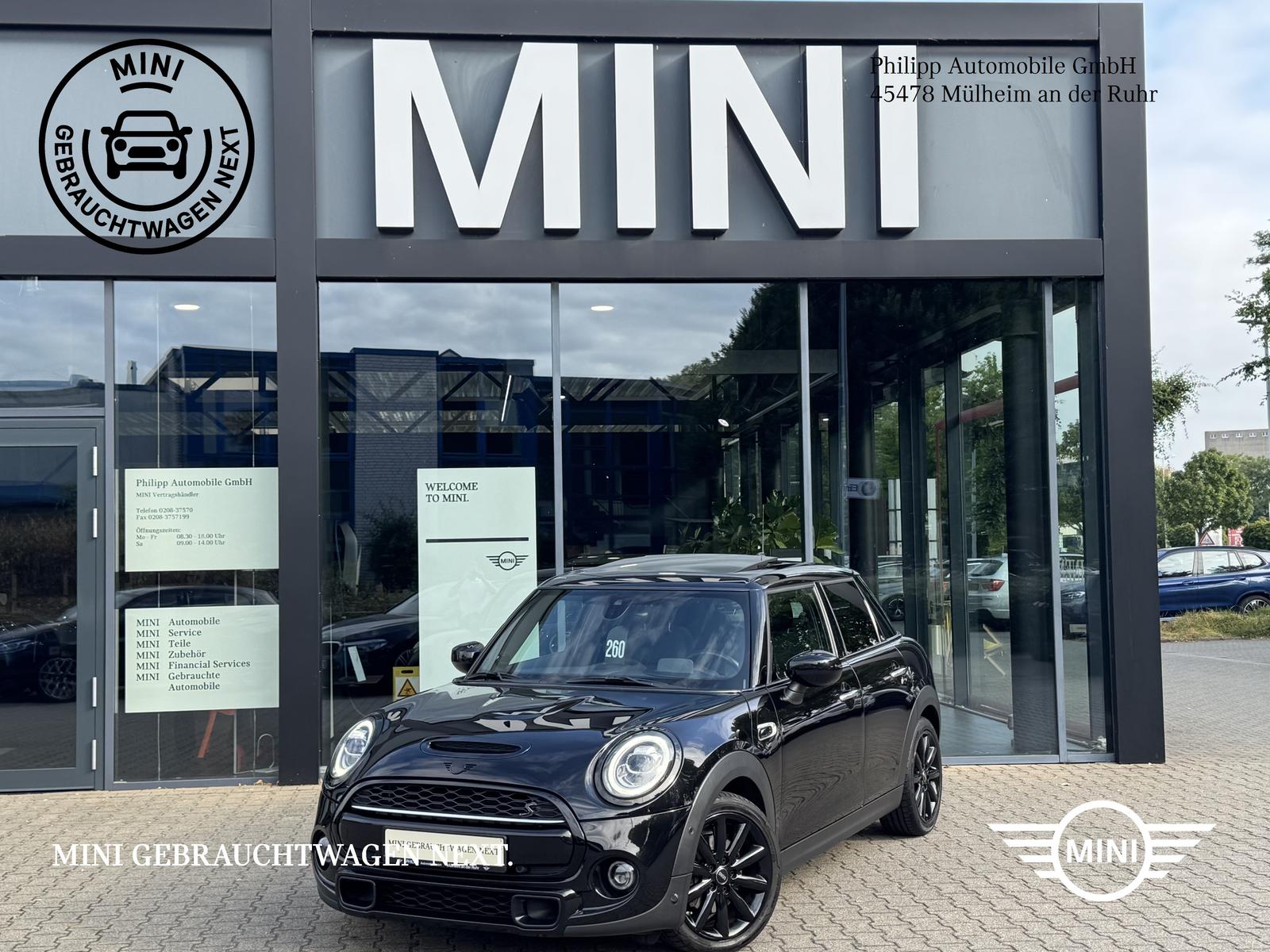 MINI Cooper S 5-Türer PANO H&K Ad-LED HuD DA RFK ACC