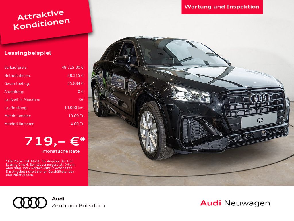 Audi Q2 S line 35 TFSI MATRIX ACC PDC
