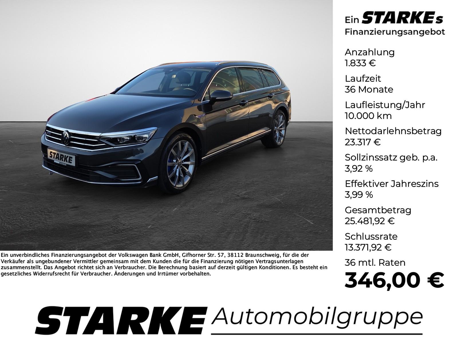 Volkswagen Passat GTE Variant 1.4 eHybrid DSG LED-Matrix Na