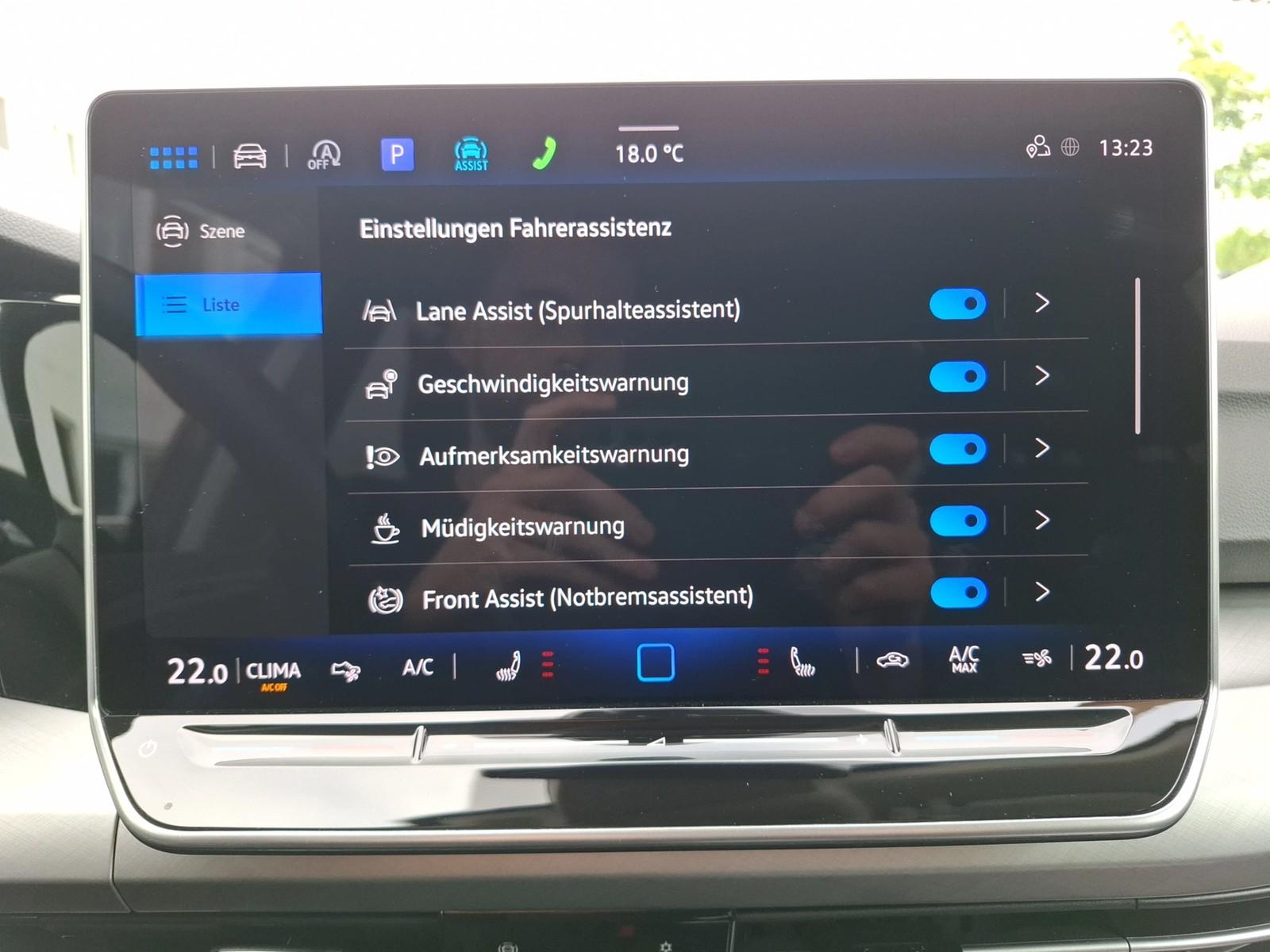 Volkswagen Golf VIII Variant TSI LED AHK ACC PDC AID SH LM, миниатюра 17