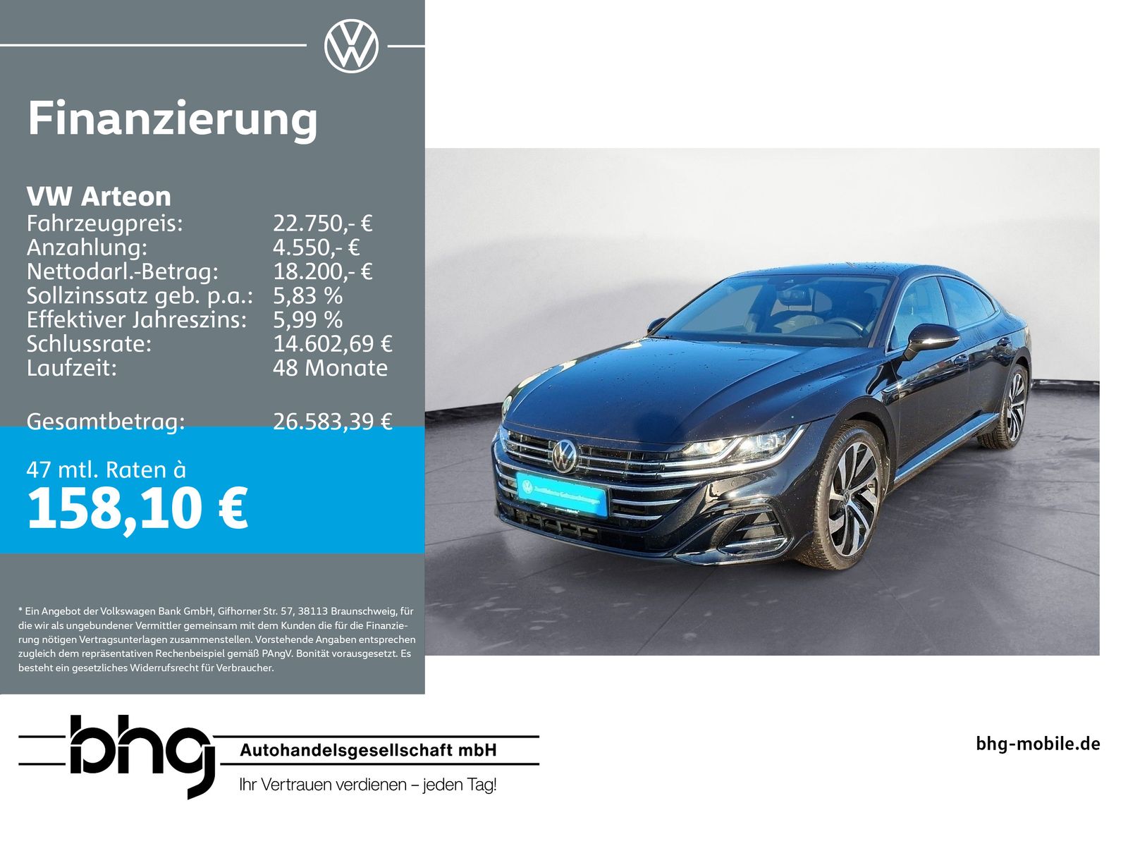 Volkswagen Arteon 1.4 eHybrid DSG R-Line