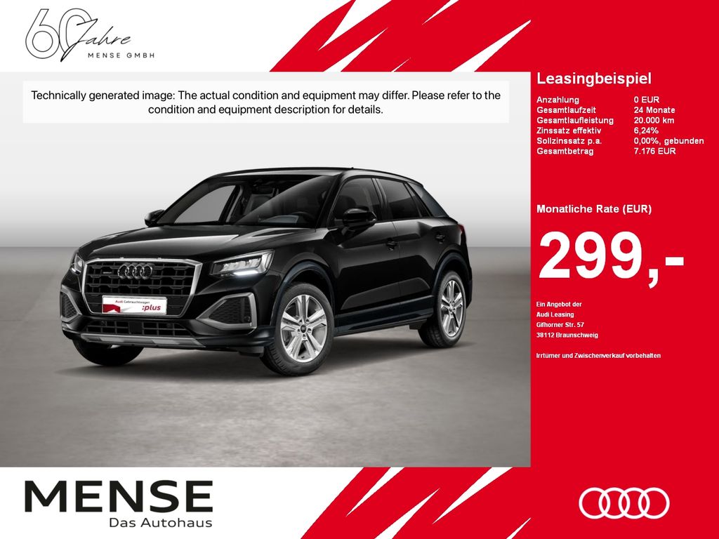 Audi Q2 35 TDI quattro S tronic CarPlay LED Navi PDC