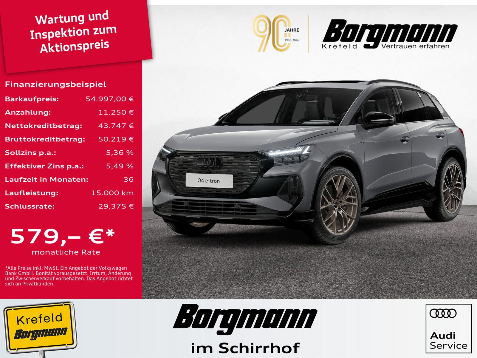 AUDI Q4 45 AHK SONOS MATRIX-LED PANO HUD ACC e-tron