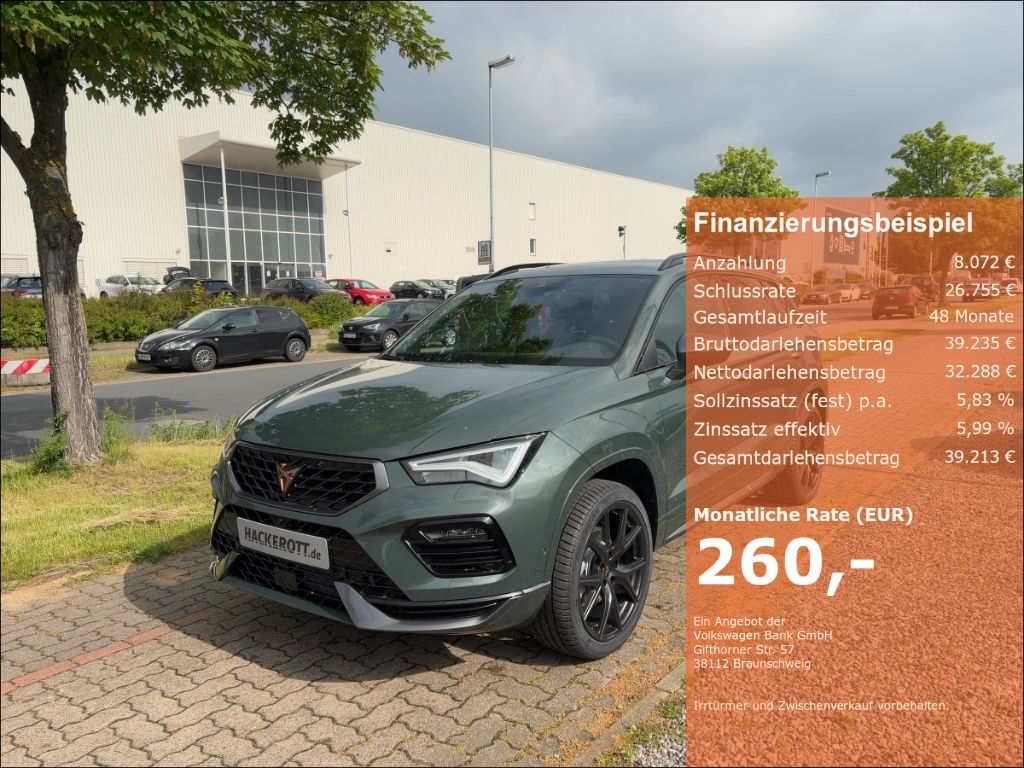 Cupra Ateca Tribe Edition 2.0 TSI 140 kW (190 PS) 7-Ga