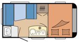 Hobby De Luxe 400 SF - Hobby 400 sf Wohnwagen gebraucht