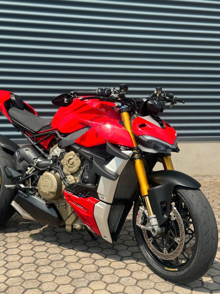 Ducati Streetfighter V4S TOP, kurzes Heck,  EVER RED