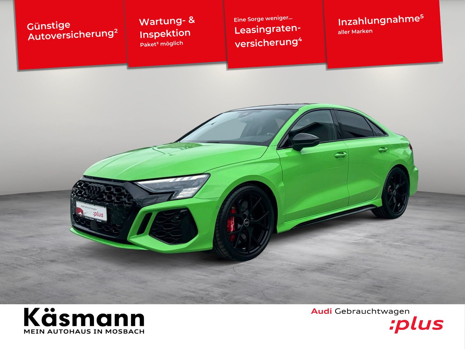 AUDI RS 3 Lim. qu KERAMIK RS-AGA Vmax 290KM/H PANO