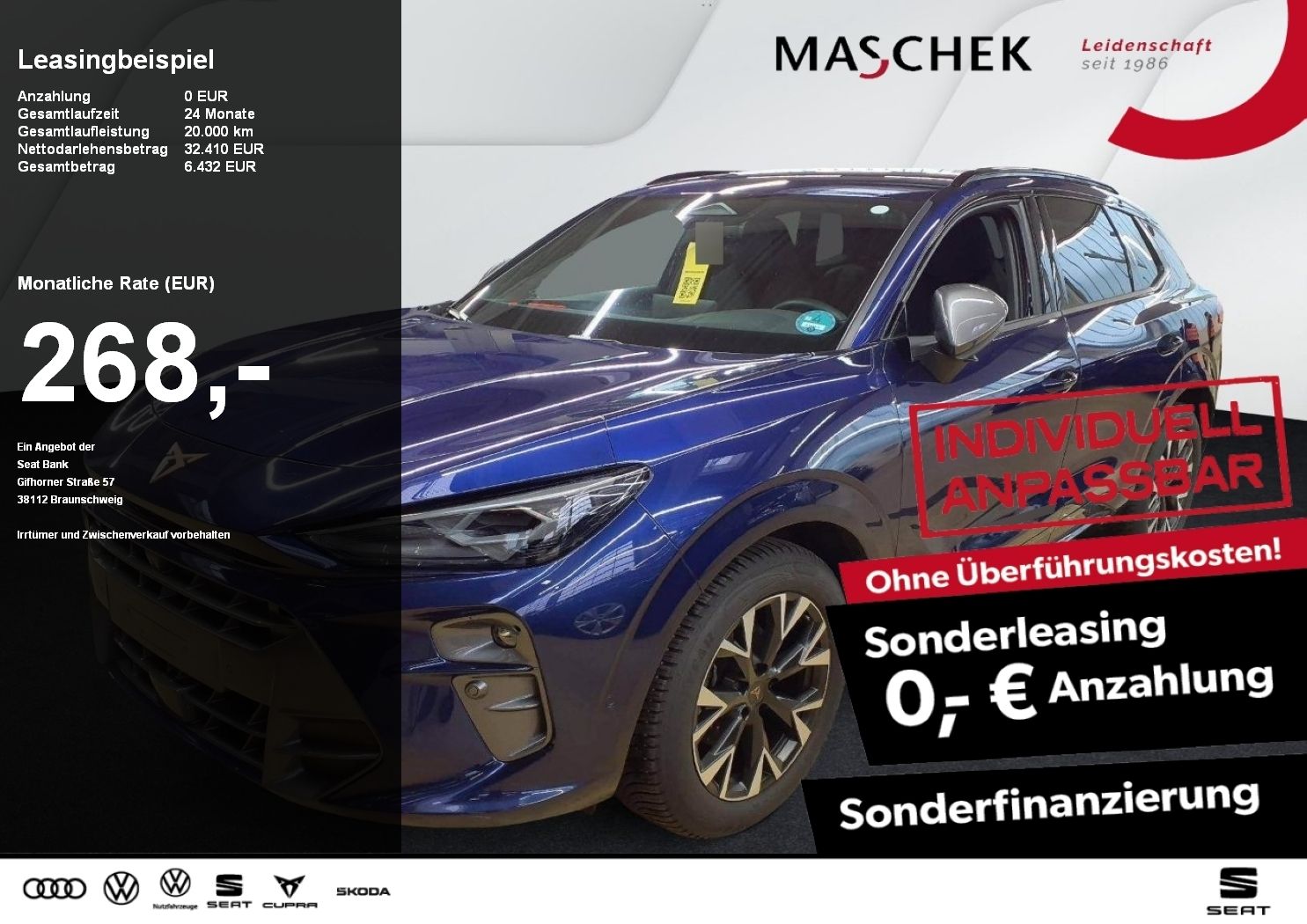 Cupra Terramar 1.5 eTSI Navi HUD ACC Keyless Memory