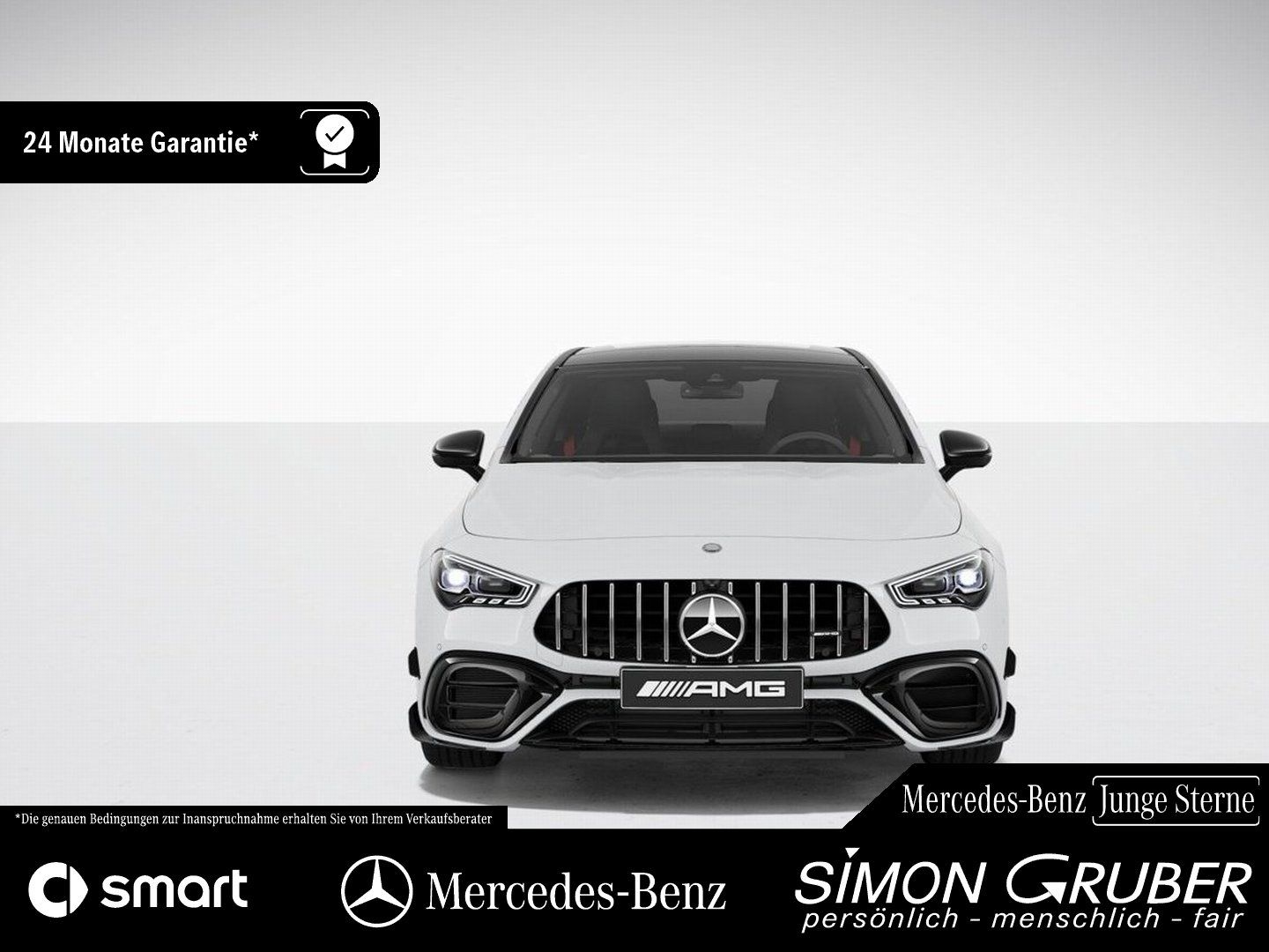 Fahrzeugabbildung Mercedes-Benz CLA 45 S 4M AMG Aero Burm Pano MBeam 360 drivers