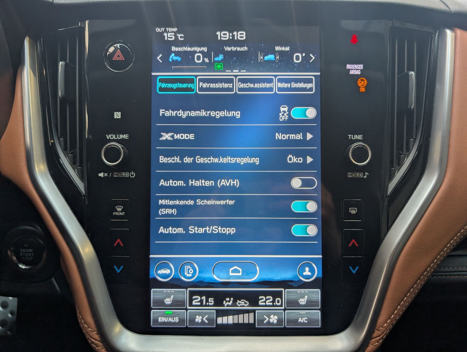 Fahrzeugabbildung Subaru Outback 2.5i Platinum EyeSight AWD LED CAM LEDER