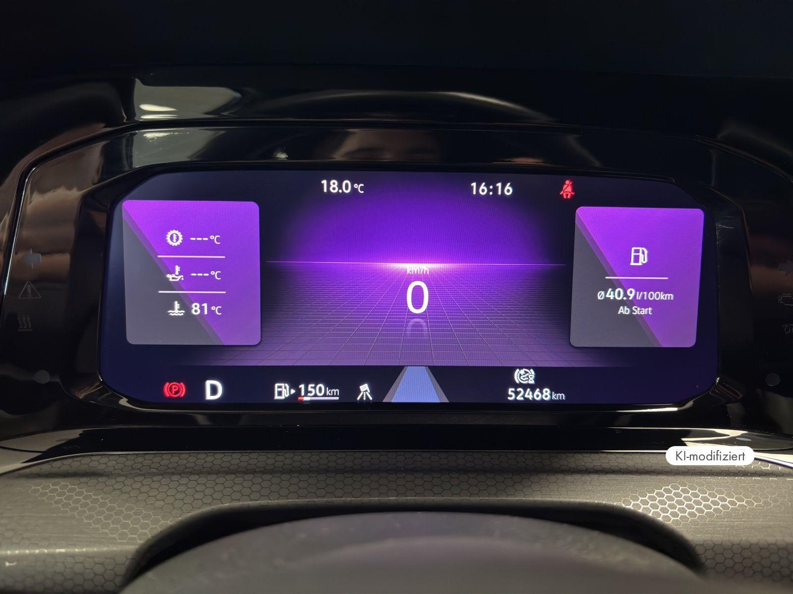Volkswagen Golf VIII 2.0 TSI GTI Clubsport APP RearView Sid, миниатюра 10