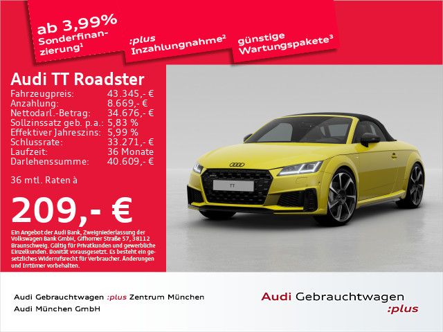 Audi TT Roadster 45 TFSI qu. S tronic S line Navi+/LE