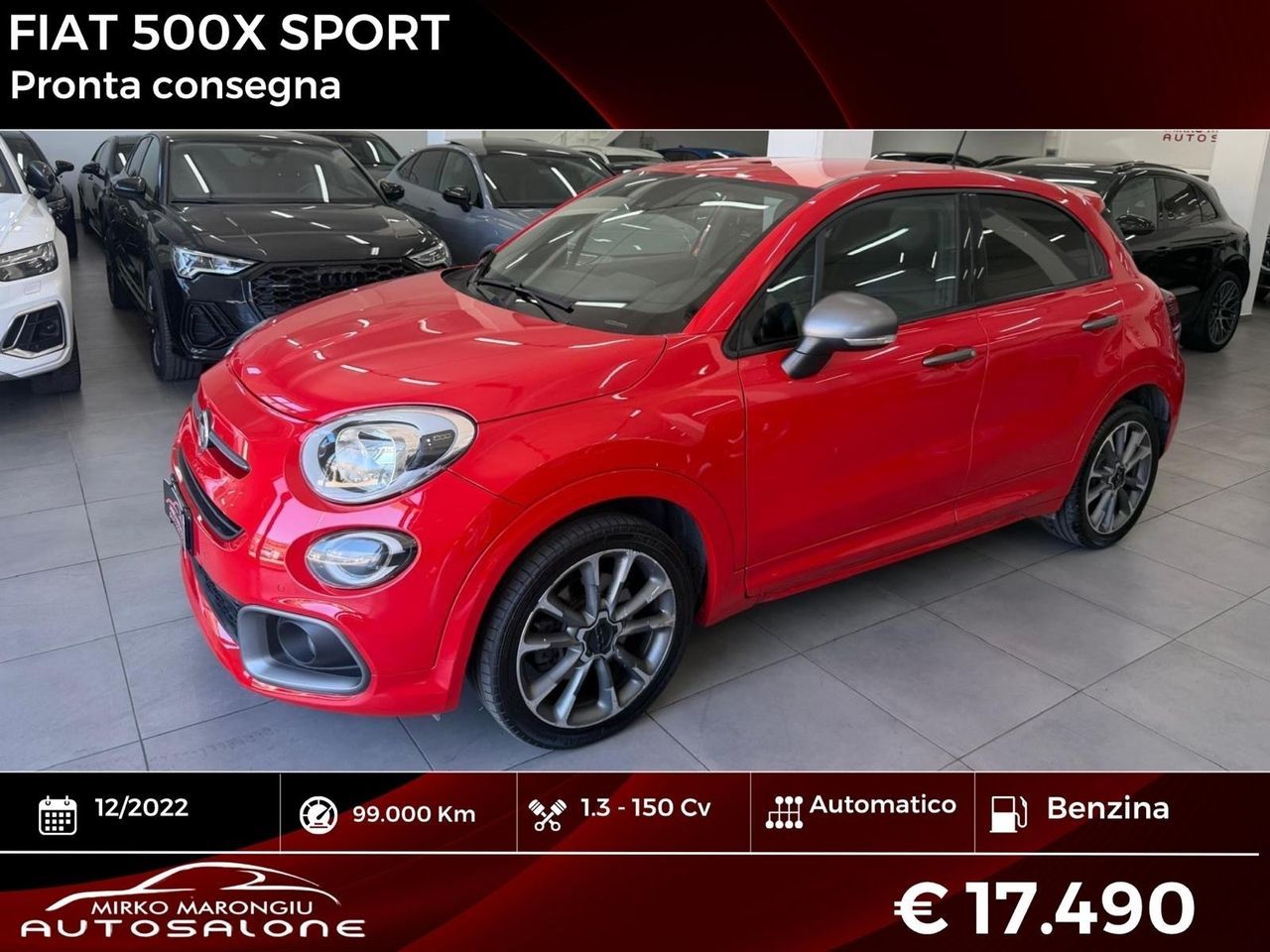 Other Fiat 500X SPORT 1.3 150 CV automatico FINANZIABI