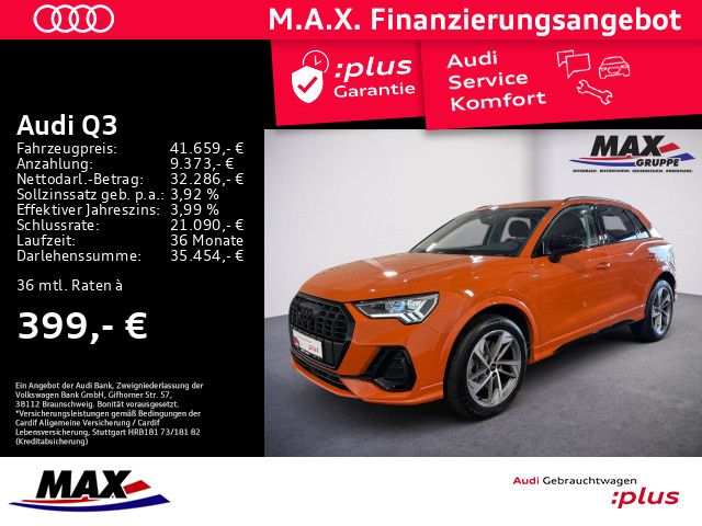 Q3 45 TFSI e S LINE S TRONIC LED+AHK+NAVI+OPTIK+