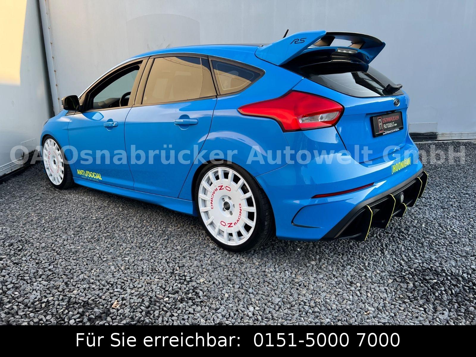 Ford Focus RS Limo 350PS Recaro Klappe Käfig Kamera