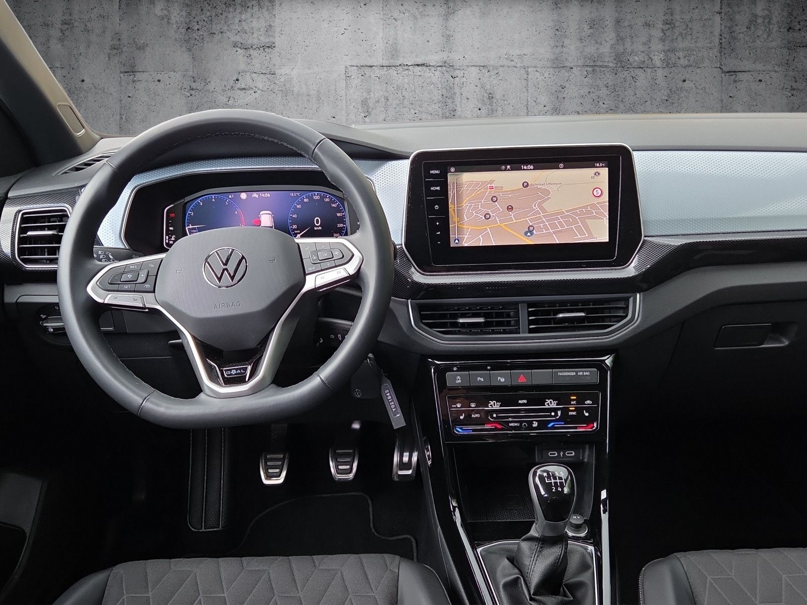 T-Cross GOAL 1.0 TSI OPF 6-Gang Navi IQ.Light