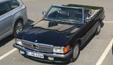 Mercedes-Benz SL 420 dt. Fahrzeug, sehr gepflegt  - schwarze Mercedes-Benz SL 400