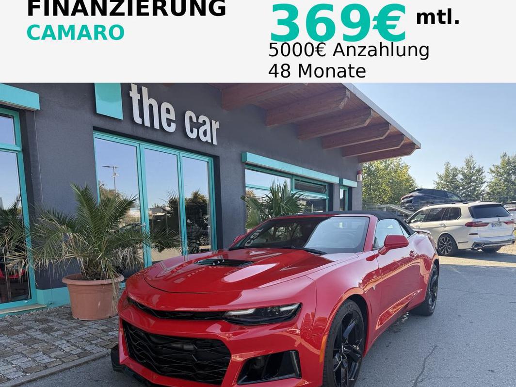 Chevrolet Camaro Cabrio SS 6.2 V8 - Pure Emotion!