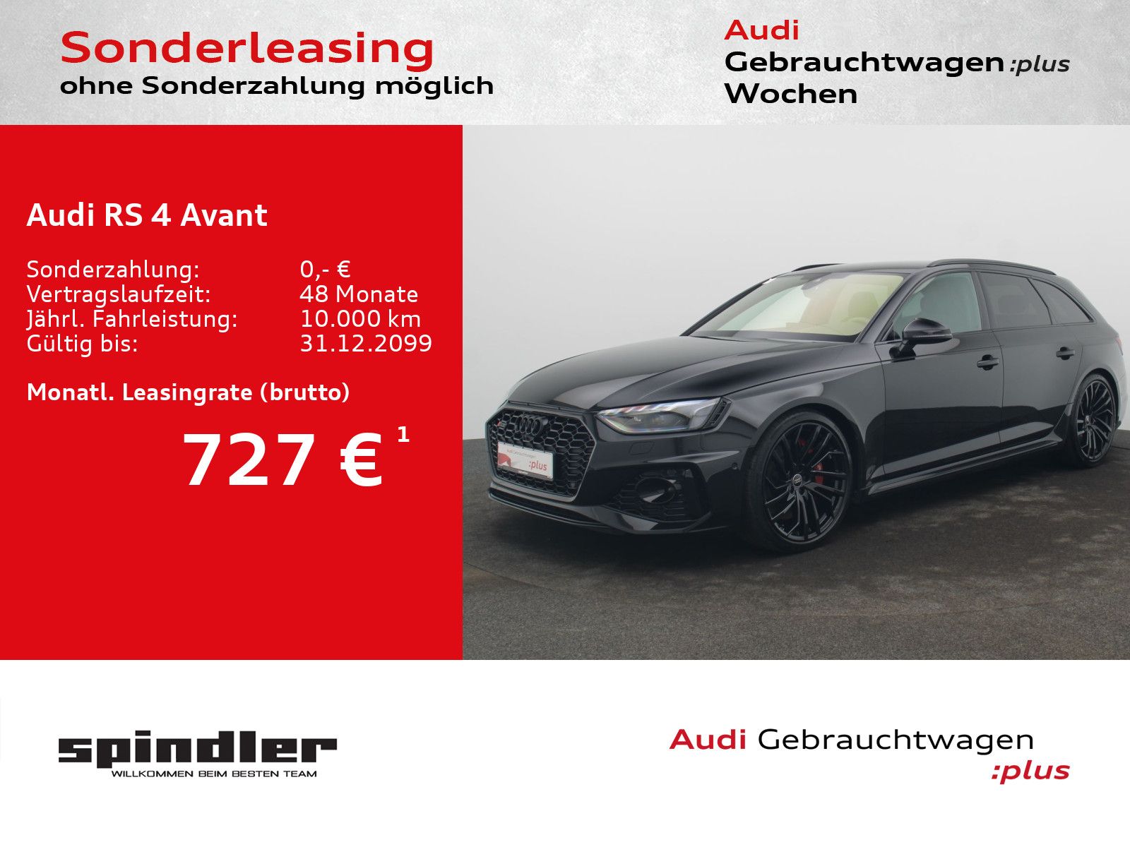 Audi RS 4 Avant TFSI quattro / Vmax280, Matrix, AHK