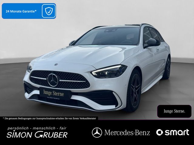 Mercedes-Benz C 220 T d AMG Pano HUD Burm Memo Distronic 360