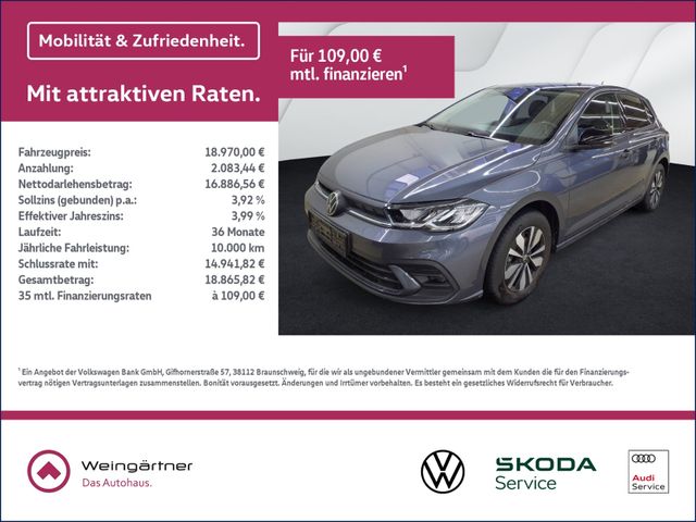 Polo 1.0 TSI GOAL, ACC, App, Sitzhzg, PDC