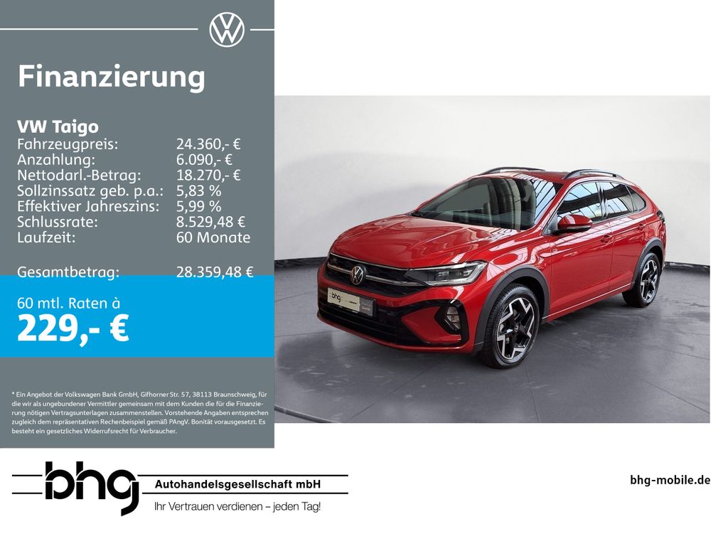 Taigo 1.0 TSI DSG R-LINE