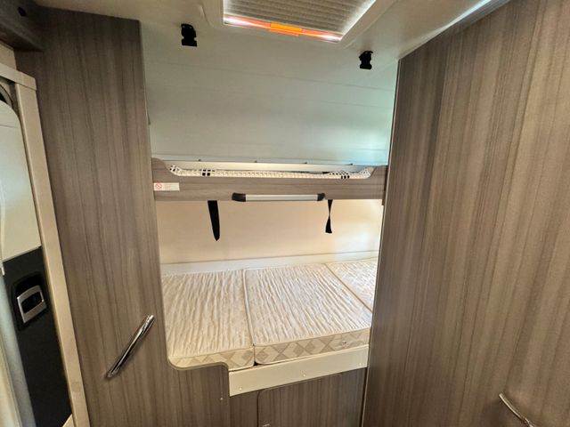 Hobby Optima on Tour T 65 HKM-Etagenbetten+E.Hubbett