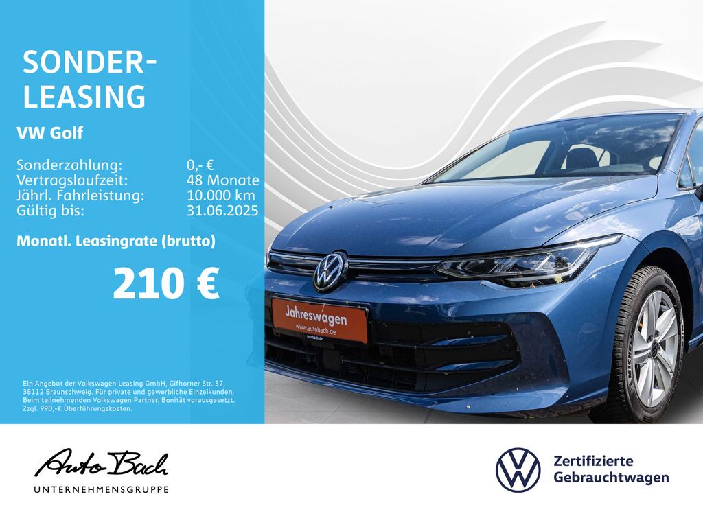 Volkswagen Golf VIII 1.5 TSI "Life" Navi LED Digital Cockpi