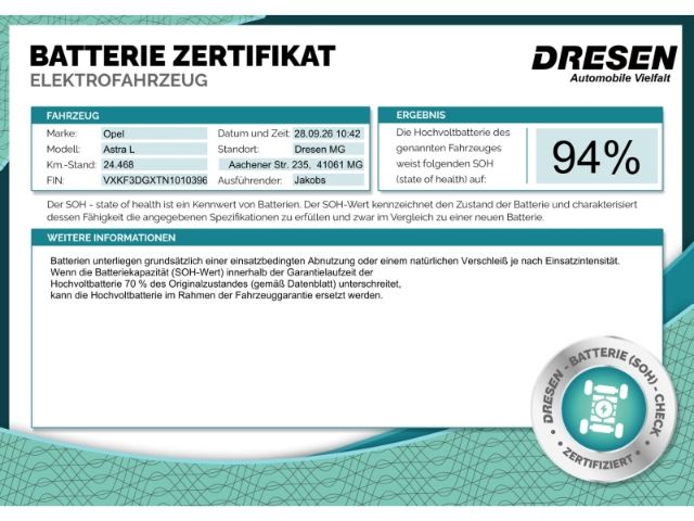 Opel Astra L PHEV Plug-in-Hybrid GS Line HUD Navi Led imagem 3