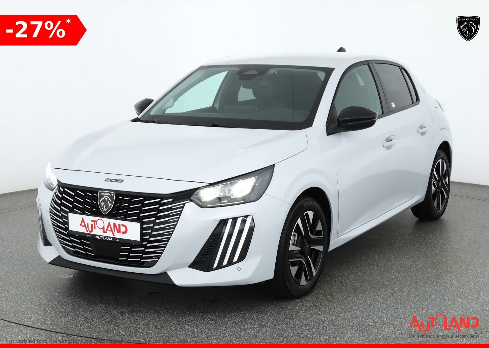 Peugeot 208 PureTech 100 LED Tempomat AndroidApple
