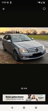 Mercedes-Benz C 320 CDI AVANTGARDE Autom Panorama  - graue Mercedes-Benz C 320