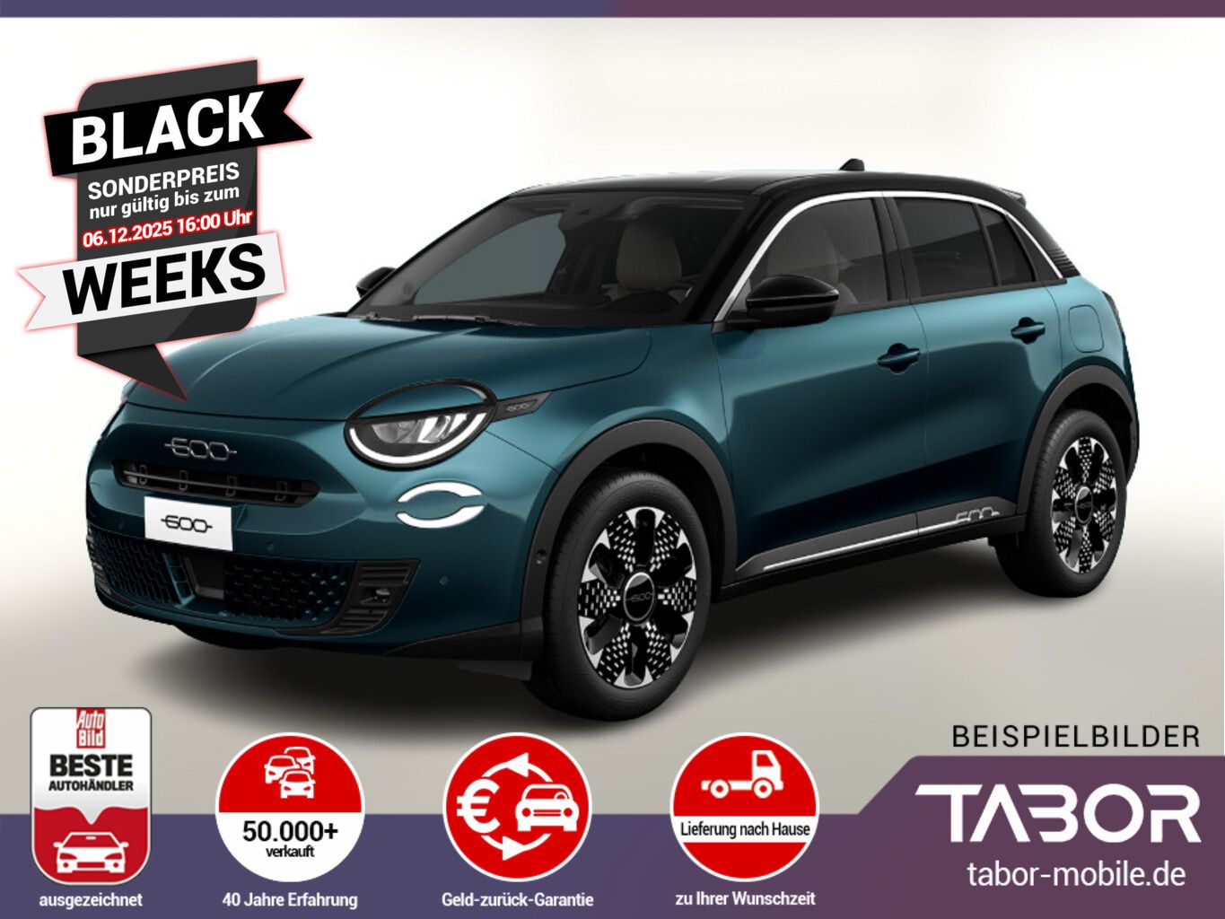 Fiat 600 MHEV 110 DCT La Prima eHK ACC SHZ Keyl Massa