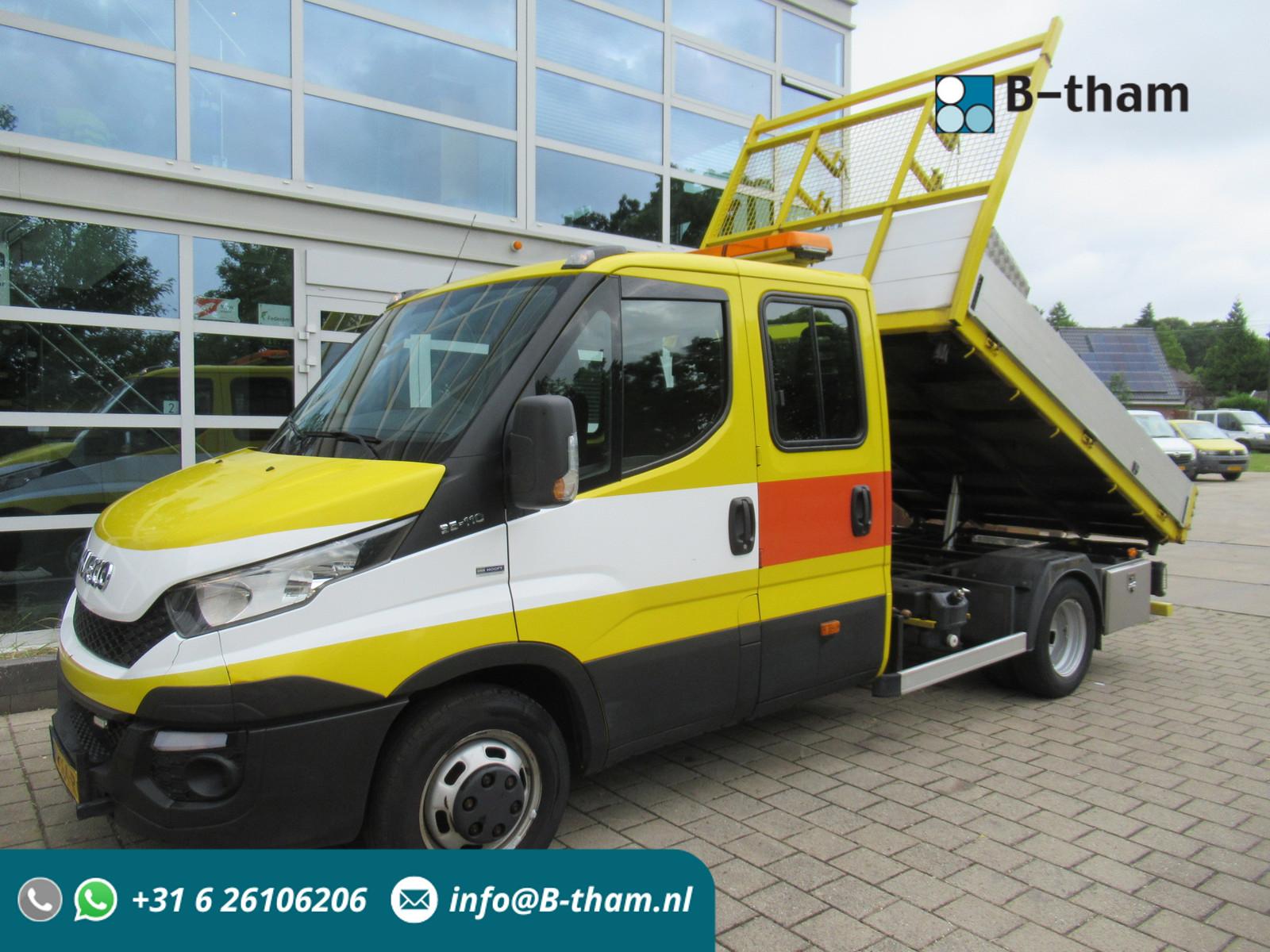 Iveco Daily 35C11D 2.3 375 DOKA Dubbelcabine 3-Z./S./W