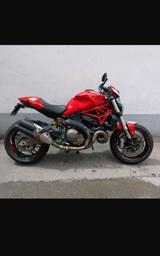 Ducati Monster 821 Stripe, EZ 2016, Scheckheft, Tüv neu - DUCATI MONSTER 821 STRIPE