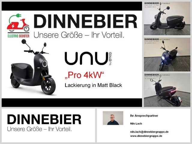 emco UNU Pro 4kW E-Roller Automatik *dt. Modell*